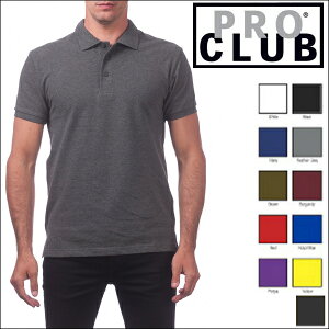 121PRO CLUB(ץ)11ۡ[]PROCLUB PIQUE POLO SHIRT(ݥ)礭 礭󥺡̵ϥݥġ̵ϥݥץ֥ݥ 2L3L4L5L