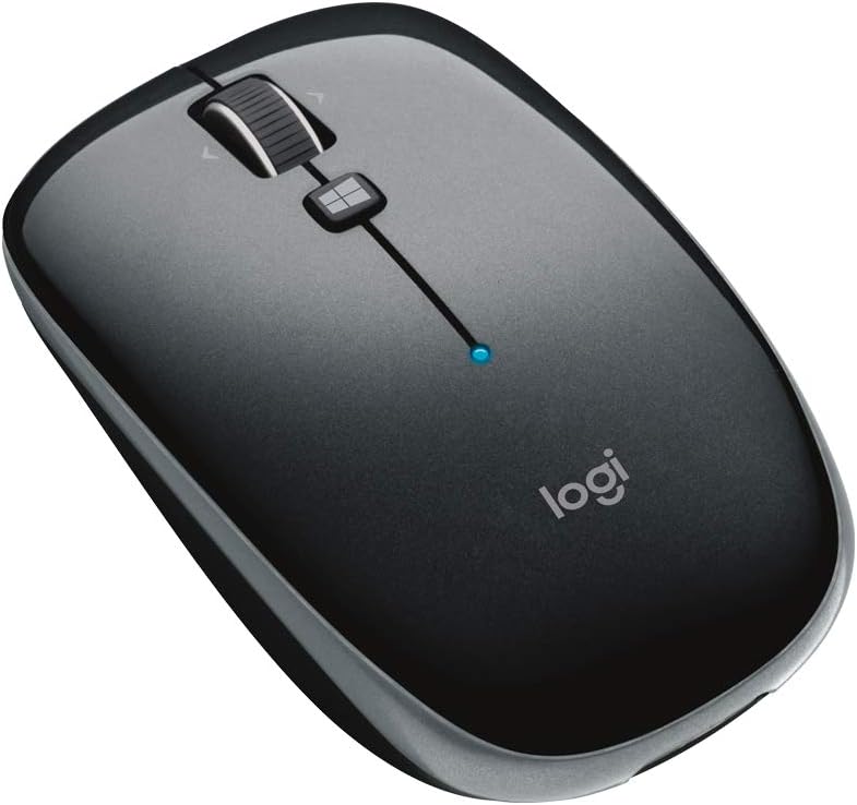 Logicool ロジクール ワイヤレスマウス 無線 薄型 ワイヤレス マウス M557GR Bluetooth 6ボタン M557 国内正規品