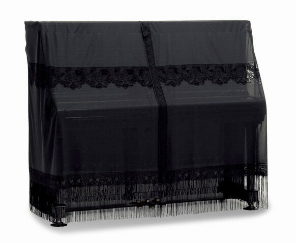 アップライトピアノ用オールカバー　吉澤 UP-819BK 全国の有名楽器店で注文販売されているピアノカバートップブランド「吉澤/Peacock」の高品質レギュラーライン商品です。 品質：ポリエステル100% カラー：ブラック系 生地：柄部：フロントカット加工　スソ：ストリングレース ※ピアノのサイズにより、胸飾りの位置が若干変動する場合がございます。 &nbsp; 【 Sサイズ 】&nbsp; ※このピアノカバーには既製サイズの設定はありません。 &nbsp;【 Mサイズ 】&nbsp; &nbsp;※このピアノカバーには既製サイズの設定はありません。 &nbsp;【 ぴったりサイズ 】&nbsp;&nbsp; 「ぴったりサイズ」はピアノ品番などをお知らせ頂くことでカバーメーカーさんに保存されたピアノ寸法データにより縫製され、お持ちのピアノぴったりに仕上がってきますので見栄えが良く満足度の高いお薦めカバーです。 ※ヤマハ・カワイのピアノは品番情報のみで縫製可能、それ以外のピアノメーカーの場合は品番情報と実測サイズをご入力いただくことで縫製可能です。 ピアノ天板を開けますとピアノ品番等がわかります。 &nbsp; ヤマハ・カワイ以外のピアノはA〜Eを実測頂きご入力下さい。 テキストボックス(A)〜(E)に数値をご記入下さい。 ※ぴったりサイズカバーは受注生産品のため、縫製取り掛かり後のキャンセル・返品・交換は一切できません。 ※縫製に5〜18日ほどかかります（カバーメーカー込み具合により変動） ※アップライトピアノ型の電子ピアノも「ぴったりサイズ」で対応可能です。（サイズデータ必要） &nbsp;&nbsp;【 ぴったりサイズ（背面生地付き） 】&nbsp;&nbsp; ※通常、オールカバーやハーフカバーと表記のあるピアノカバーには背面側の生地は付いておりませんが、当店の「ぴったりサイズカバー」では背面生地付の特注仕様もオーダー可能です！（縫製納期は通常のぴったりサイズカバーと同じです） &nbsp; &nbsp;【わからないことは…】&nbsp;&nbsp; 「うちのピアノにはどのサイズがベスト？」 「ピアノの品番がわからない・・・」 ピアノカバーのお問い合わせは経験豊富な当店へどうぞ！ 【イッツ・ア・ビューティフル・ミュージック楽天店】 TEL 0749−62−5430までお気軽にご相談ください！