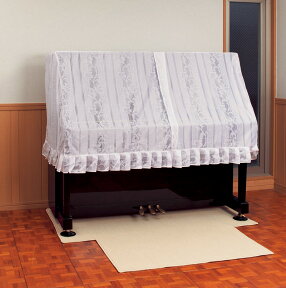 【its】ピアノ設置や椅子による床のキズ防止に！2色から選べる！ ピアノカーペット（ベージュ&ダークブラウン）