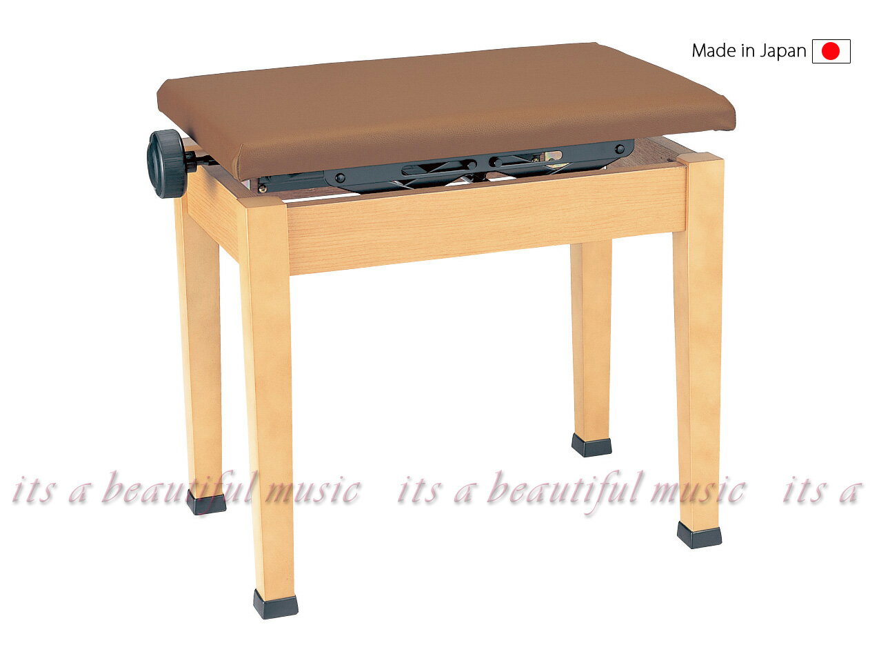 【its】日本製！電子ピアノ用椅子・甲南Konan K48（K-48）選べる2色