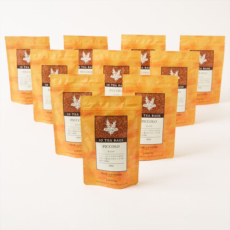 【10袋セット】【ルピシア】【ピッコロ】【PICCOLO】【ティーバッグ】LUPICIA 10個入 × 10袋 お茶 緑茶 紅茶 ルイボスティー ノンカフェイン フレーバードティー【送料無料】のサムネイル