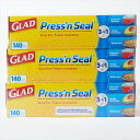 グラッド プレス＆シール 3本セット プレスアンドシール GLAD Press 039 n Seal 多用途シールラップ 30cmX43.4m × 3個【送料無料】