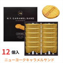 【レビュー300円割引特典】NY キャラメルサンド 12個入 東京限定 ギフト 手土産 ニューヨークキャラメルサンド プレゼント ギフト スイーツ お菓子 おやつ 贈答 個包装 詰合わせ 洋菓子【送料無料】
