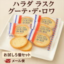 1000円ポッキリ【レビュー300円割引特典】お試し5袋セット ハラダ ラスク グーテ・デ・ロワ 2枚入×5袋(10枚)ガトーフェスタハラダ 高級ラスクの贅沢体...