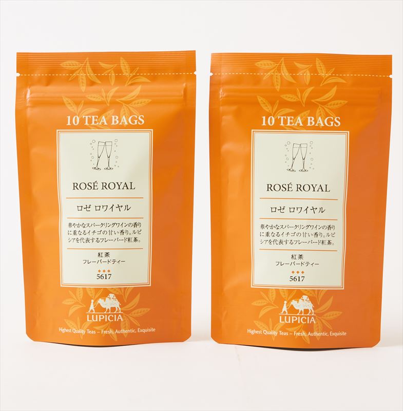 【2袋セット】【ロゼ ロワイヤル】【ルピシア】【ティーバッグ】LUPICIA 10個入 インド茶 緑茶 紅茶 フレーバードティー【ゆうパケット】【送料無料】のサムネイル