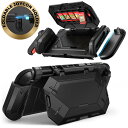 i-Blason Nintendo Switch 2 2025用 ケース 耐衝撃 グリップ部分回れる スタンド機能 5枚カード収納可能 保護カバー ドッキング可能 人間工学 一体型 握りやすい Joy-Con コントローラー対応