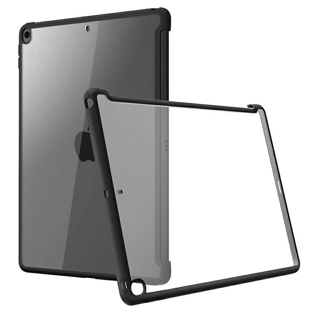 【正規品】i-Blason iPad 10.2 インチ 第9世代 2021 ケース 第8世代 2020 第7世代 2019公式Smart Keyboard併用 背面クリアカバー 保護..
