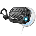 SUPCASE AirPods Pro 3 ケース 2025 防水カバー Airpods 4 2024 ケース AirPods Pro ケース Apple AirPods Pro 第1/2世代に適用 MagSafe 対応 耐衝撃 防塵 360°全面保護 防水 安全ロック付き カラビナ付き スタイリッシュ AirPods第4世代に適用 カバー UBProシリーズ