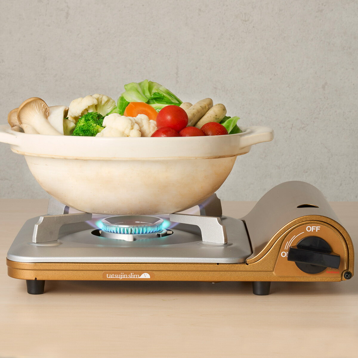 【公式】イワタニ カセットフー 達人スリムV ケース付き CB-TS-5-A 2