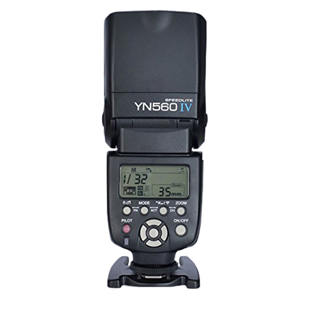 【YN560四代目!!】【正規品 純正品 3ヶ月保証！！】　Yongnuo製 Speedlight YN560 IV 2.4GHZ Canon/Nikon/Pentax/Panasonic 対応 フラッシュ・ストロボ 高出力スピードライト