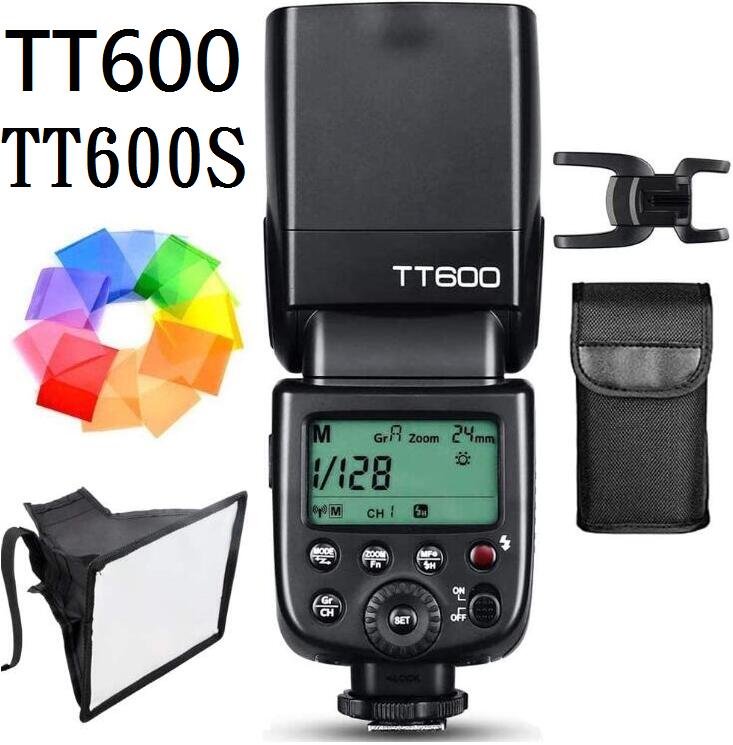 【日本語説明書付き、当店商品は技適マーク付き】GODOX TT600　OR　TT600S（Sonyソニー DSLRカメラ用） フラッシュ スピードライト マスター/スレーブフラッシュ with 内蔵 2.4G For Canon Nikon Pentax Olympus Fujifilm Compatible