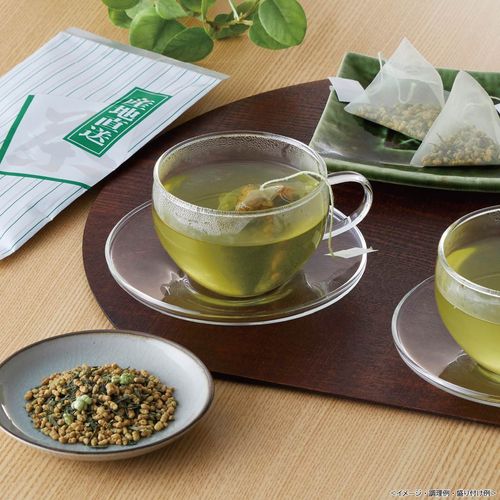 抹茶入玄米茶ティーパ