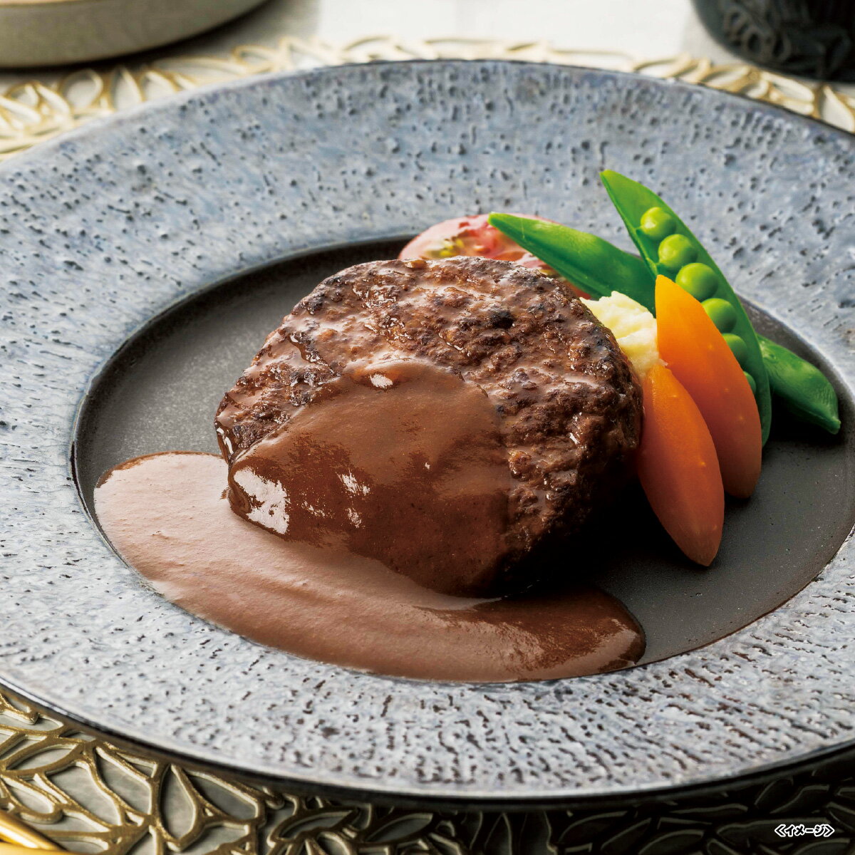 レストランリューズ 飯塚シェフ監修 濃厚デミグラスソースハンバーグ RY_DH8【2025】