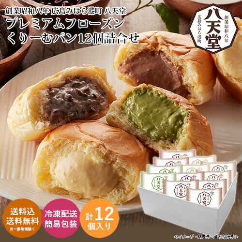 【スーパーSALE 10%OFF！】通販限定セット 冷凍 冷やし クリームパン 9種 12個 セット ひんやり美味しい新感覚スイーツ ※北海道・沖縄及び一部離島にはお届けできません お歳暮 お中元 ご進物 ギフト 贈り物に最適 販売元より直送 SM00010724