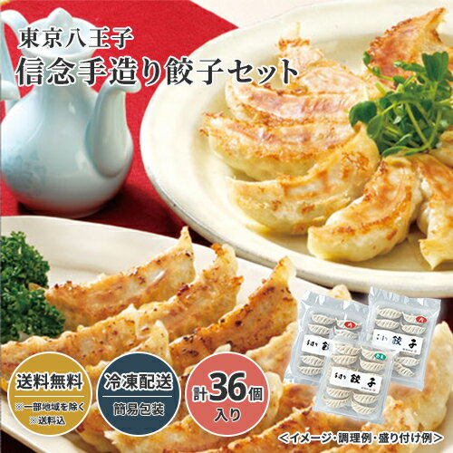 東京八王子 信念フーズ 手造り餃子セット 送料無料 送料込 歳暮 冬ギフト ギフト 中元 夏ギフト お取り寄せ グルメ 産地直送 産直 贈り物 贈答 プレゼント A24088 24W100