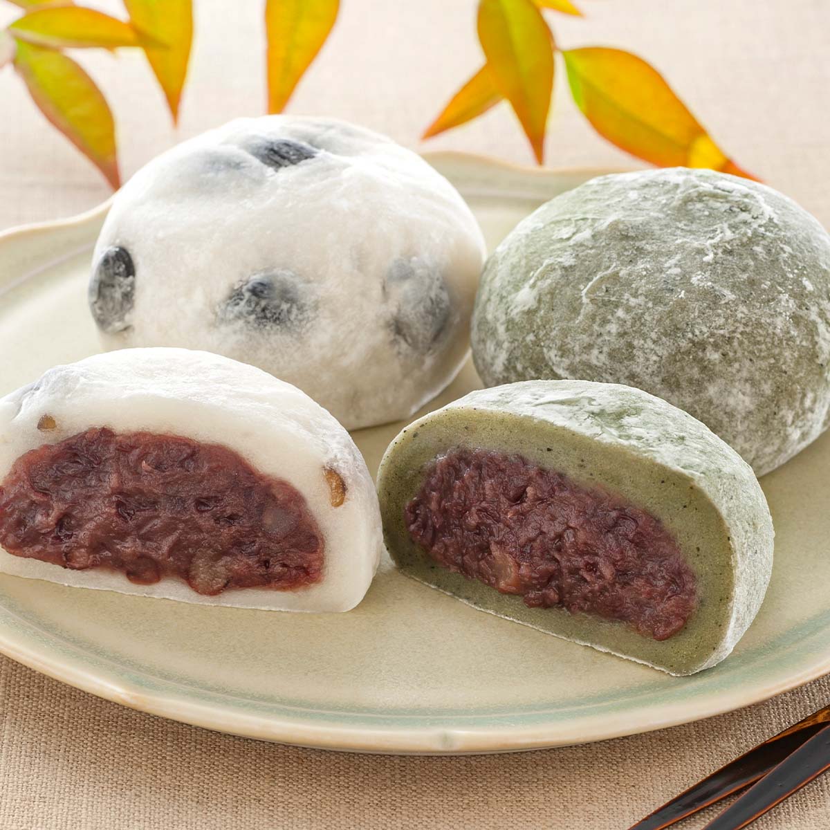 銀座立田野　黒豆塩大福・よもぎ大福　 YF-TM【出荷期間:11月11日-12月20日】