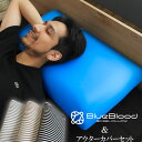 BlueBlood3D体感ピロー＆アウターカバーPilederセット 枕 快眠 伸縮性 のびる 枕カバー お得 セット 肩こり 首こり ブルーブラッド 人気枕 ギフト