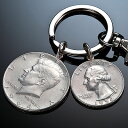 アンティーク銀貨キーホルダー 受注生産品【送料当社負担】