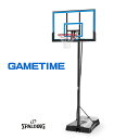 スポルディング バスケットゴール 48インチ ゲームタイム GAME TIME バスケットボール バスケの練習 自宅シュート練習 家庭 屋外 お客さま組立SPA...
