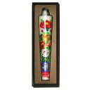 花ろうそく5丁(20cm)1本入 古典柄B【小池ろうそく店 越後花ろうそく】