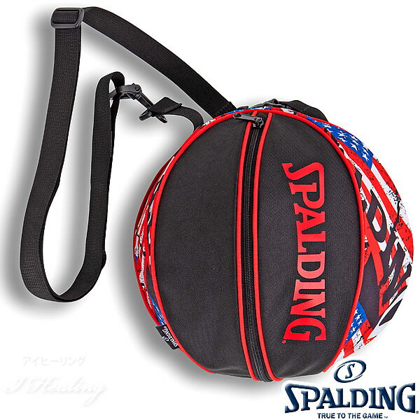 SPALDING バスケットボール ボールバッグ スターズ アンド ストライプス STARS＆STRIPES スポルディング 49-001SS 正規品