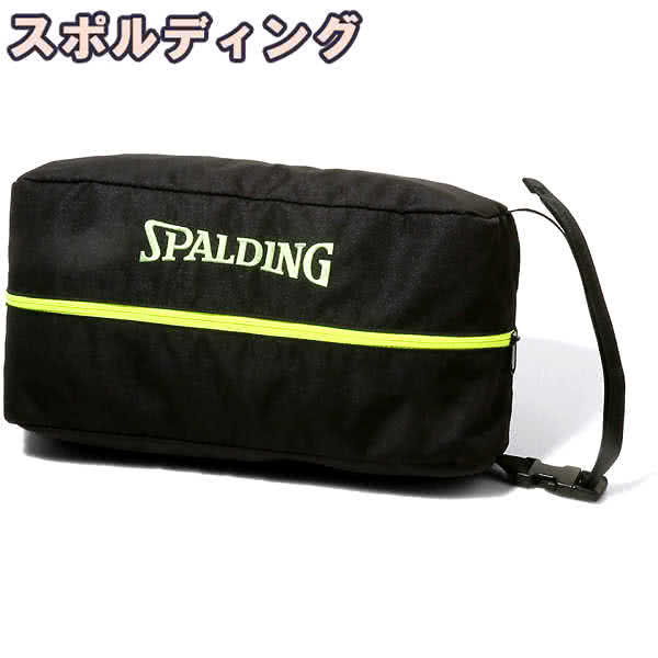 バスケットシューズ用バッグ ライムグリーン色■商品仕様●商品名：アイヒーリング楽天店 SPALDING SHOES BAG BLACK LIME GREEN iHealing basketball シューズバッグライムグリーン 無地 靴・バッシュ入れシューズケース スポーツ バスケットボール用品●品番：42-002LG●カラー：ブラック・ライム グリーン、黒 黄緑●素材：ポリエステル●サイズ：38*19*14cm●用途：バスケットシューズ持ち運び・シューズ保管●メーカー：スポルディングジャパン株式会社*シューズは別売りです◎内容：持ち運びしやすい人気のシューズバッグに、鮮やかなライムグリーンが登場。長さ調節できるベルト付き。シンプルで使いやすい。類似商品、比較されている商品はこちらバスケットボール シューズバッグ ゴールド 42,585円スポルディング バスケットボール シューズバッ2,585円バスケットボール シューズバッグ ストリートフ2,805円バスケットボール シューズバッグ マーブル イ2,805円バスケットボール シューズバッグ ボタニクス 2,805円バスケットボール シューズバッグ ミュータン3,135円よく一緒にご購入いただいている商品バスケットボール シューズバッグ シアン 422,585円バスケ リュック スポルディング ケイジャー 8,810円スポルディング ボールバッグ ライムグリーン 2,728円SPALDING DOWNTOWN ミニバス 3,278円