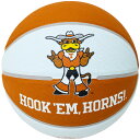 スポルディング バスケットボール 7号 テキサス HOOK'EM マーク オレンジ バスケ 84-916J ゴム 外用ラバー SPALDING 23SS 正規品