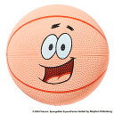 幼児用バスケットボール 1号 スポンジボブ パトリックスター スマイル ピンク バスケ 65-234J ラバー ゴム SpongeBob スポルディング 24A...