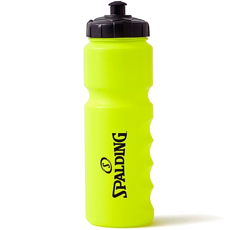 SPALDING スクイズボトル 800ml ナンバー イエロー 15-008YL ポリエチレン バスケットボール スポルディング 24AW 正規品