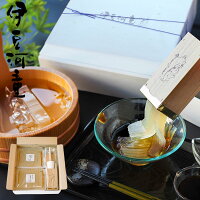 父の日 ギフト にも 高品質ところてん 柿田川名水ところてん6食 特製ミニ突き棒セ...