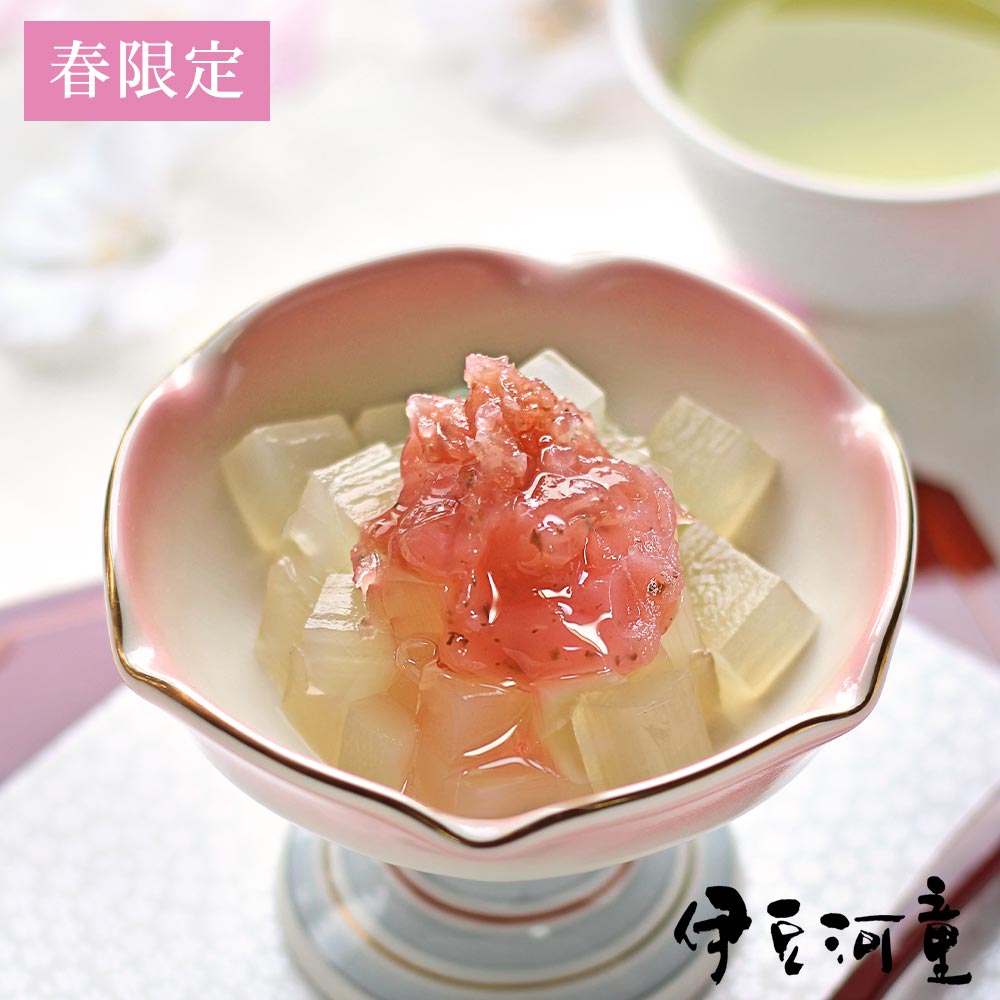 ギフト にも 春限定 桜あんみつ 桜みつ 桜の香りの スイーツ 和菓子 伊豆ところてんで作った 寒天 桜スイーツ デザート 季節限定 おとりよせ アンミツのサムネイル