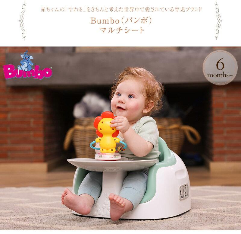 【日本正規品】 Bumbo バンボ マルチシート ベビーチェア 椅子 チェア 赤ちゃん ベルト テーブル トレイ 離乳食 出産祝い ブースターシート 【送料無料】