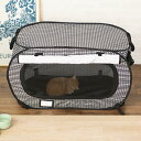 【土日祝も発送】 猫壱 ポータブルケージ DC-0001-01 猫用 折りたたみ コンパクト 超小型犬 小型犬 災害対策 避難用 収納 ペット 防災