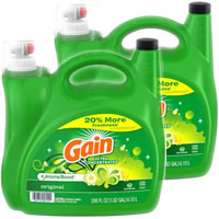 【2本セット】濃縮ゲイン（6.15L×2本）オリジナル　アロマブースト（Gain）洗剤　洗濯用洗剤　ゲイン