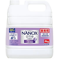 NANOX one(ナノックスワン) ニオイ専用 4Kg パウダリーソープの香り 業務用 LION ライオン