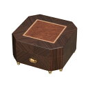 ニデックオルゴール【受注生産】30弁 オルフェウスイタリア象嵌BOX 『オクタゴン』 つや有り イタリアンモダン EX198I【出産お祝い 内祝】【バースデーギ...