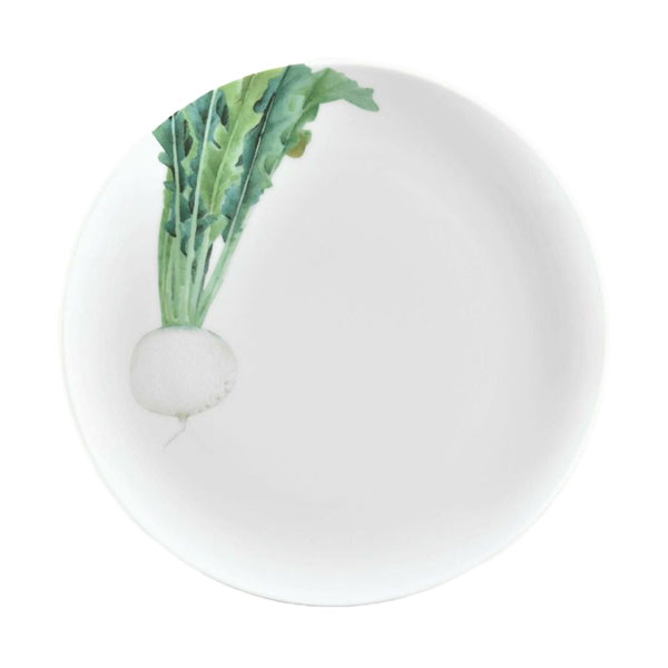 ノリタケ食器 京香旬彩 24cmクーププレート（聖護院かぶら）【在庫限り】【KYOUKASYUNSAI】のサムネイル