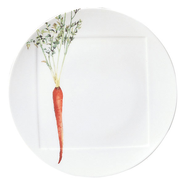 ノリタケ食器 【KYOUKASYUNSAI】京香旬彩　27cmプレート（金時人参）