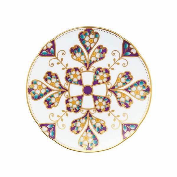 ノリタケ食器 【THE HOMAGE COLLECTION】オマージュ コレクション 18cmクーププレート（雲母金彩花文） 大切な方への贈り物に。【結婚祝い 内祝】【ギフト 贈答品】【日本製 正規販売店】