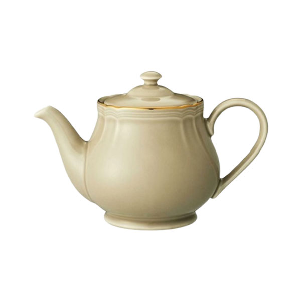 ノリタケ 食器 プロポーザル トープ ゴールドライン ティーポット