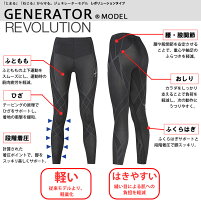 【送料無料】ワコールCW-XcwxレディースジェネレーターモデルレボリューションタイプスポーツタイツスポーツサポートタイツHZY359wcl-cwx-ws