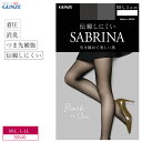 【グンゼ】GUNZE SABRINA（サブリナ）着圧ストッキング 心地よい引き締め すっきり美脚 伝線しにくい 定番 ストッキング 消臭(M-L・L-LLサイズ)SB540 クリスマス