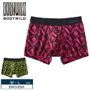 20%OFF GUNZE グンゼ BODY WILD ボディワイルド ボクサーパンツ 綿混 前とじ (M・Lサイズ) BWG185A