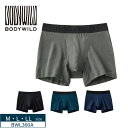 20%OFF GUNZE グンゼ BODY WILD オーガニックコットン ボディワイルド ボクサーパンツ 前あき スタンダード (M・L・LLサイズ) BWL300A