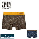 20%OFF GUNZE グンゼ BODY WILD 立体成型 ボクサーパンツ フィット圧均一 締め付け少ない メンズ (M・Lサイズ)BWS011A