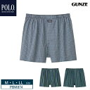 20%OFF GUNZE グンゼ POLO ポロ トランクス パンツ 前あき 綿100% RELAX FIT ゆとりある着用感 (M・L・LLサイズ) PBM8...