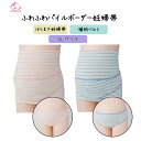 犬印本舗INUJIRUSHI マタニティ 【産前】ふわふわパイルボーダー妊婦帯 腹巻タイプ (3Lサイズ) HB8169 ma_p
