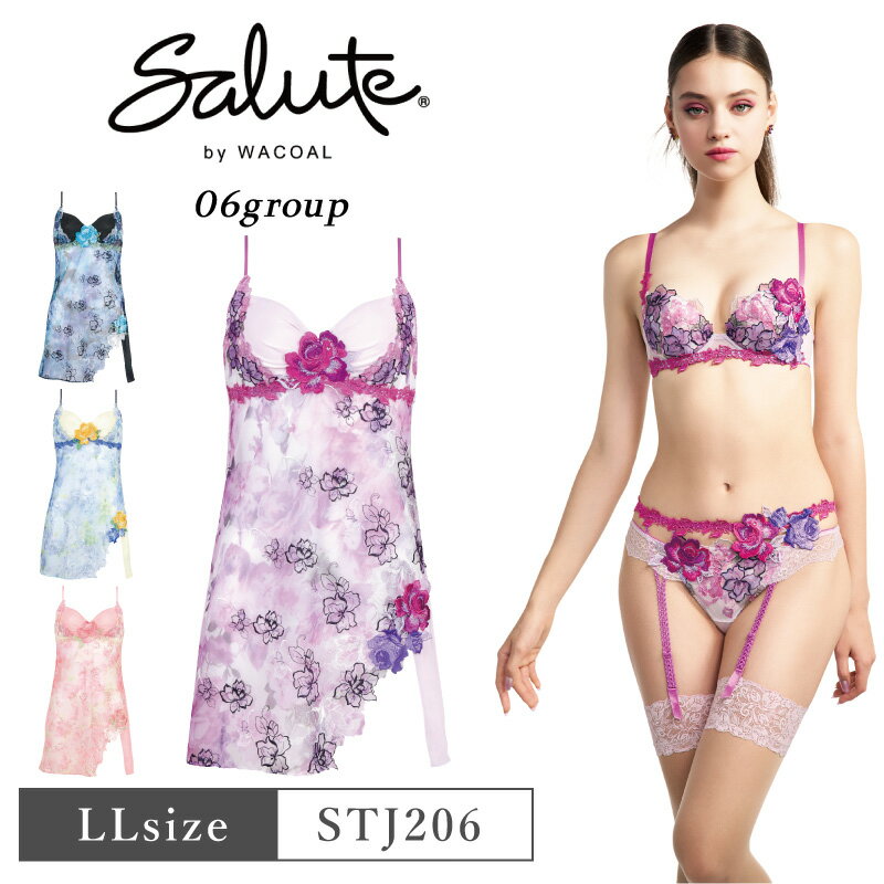 22%OFF 拾 Wacoal 롼 salute 06롼 06G å 󥸥꡼  ñ ǥ  LL STJ206