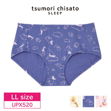 ワコール wacoal ツモリチサト tsumori chisato SLEEP ナイトアップブラ ペアショーツ ボーイレングス LLサイズ UPX520